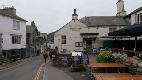 Imágenes-Editoriales-Del-Pueblo-Cumbriano-De-Ambleside-En-El-Distrito-Inglés-De-Los-Lagos.