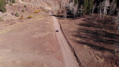 4-Wheeler-on-a-mountain-road