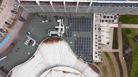 Building-Rooftop-with-Solar-Panels-at-Tervise-Paradiis-Spa-hotel