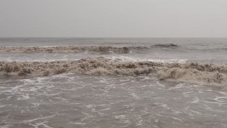 pov-shot-Many-waves-of-water-are-reaching-the-fork-from-inside-the-river