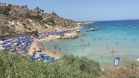 Konnos-Beach-Zypern-Im-Sommer