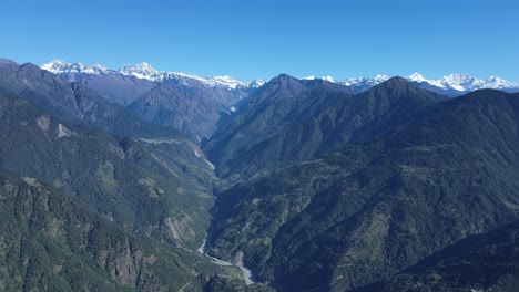 Himalaya-Und-Schneeberge-Von-Nepal