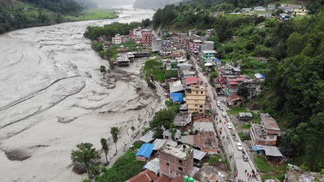 Überschwemmungen-Und-Erdrutsche-In-Nepal