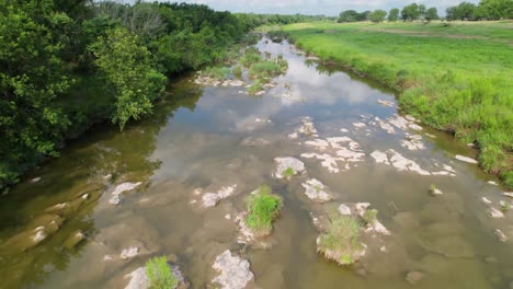 Aerial-flight-over-the-Pedernales-River