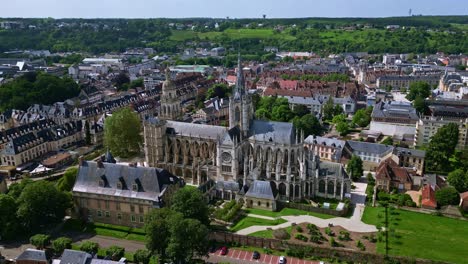 Catedral-De-Evreux,-Normandía-En-Francia