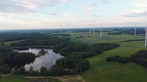 Energía-Verde-Turbinas-Eólicas-Plantas-De-Energía-Que-Producen-Electricidad