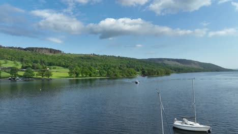 Lake-District-in-England-landscape-drone-footage