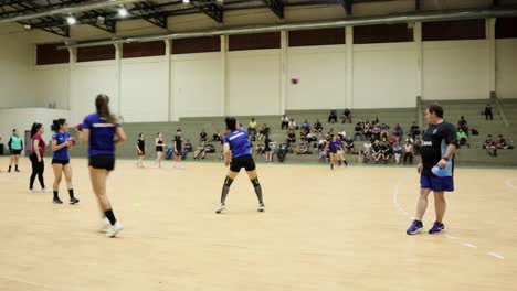 Passing-and-throwing-exercises-in-handball-made-with-Paraguayan-female-athletes