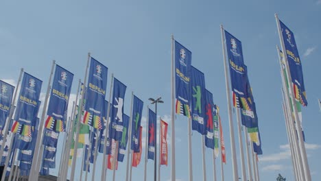 Flags-of-the-UEFA-European-Football-Championship-2024-football-tournament-at-a-public-area