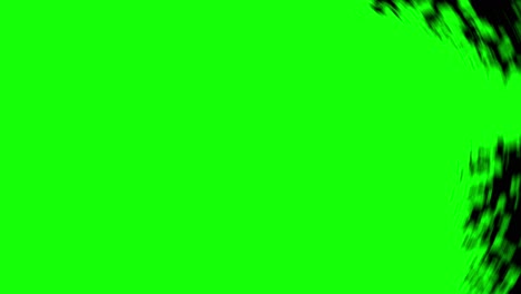 Animated-transition-from-black-to-green,-empty-space-for-your-text