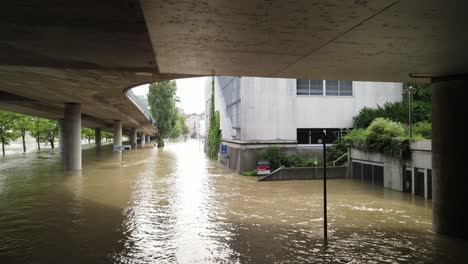 Passau-Inundaciones-Centro-De-La-Ciudad-Del-Danubio-Marea-Alta-Desastre-Natural-Alemania