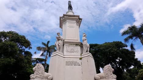 Belém,-Pará,-Brasilien:-Panorama-Der-Statue-Von-D