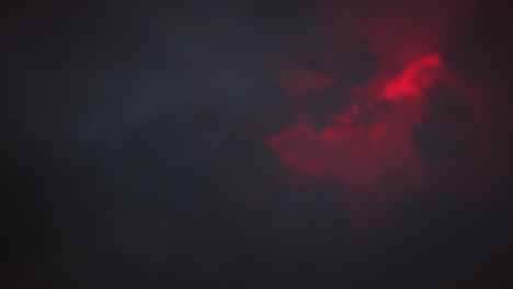 Cloud-Lightning---Eerie-spectacular-and-dramatic-lightening-storm-illuminating-the-inside-of-dark-and-sullen-clouds-with-brilliant-and-intense-bolts-and-flashes-of-demonic-red-lightning