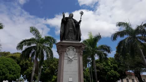 Belém,-Pará,-Brazil:-View-of-the-statue-of-D