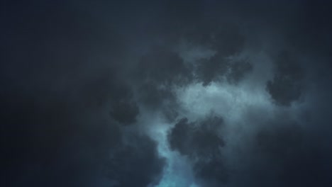 Cloud-Lightning---Eerie-spectacular-and-dramatic-lightening-storm-illuminating-the-inside-of-dark-and-sullen-clouds-with-brilliant-and-intense-bolts-and-flashes-of-bluey-white-lightning