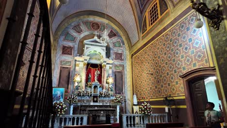 Belém,-Pará,-Brasil:-Vista-Del-Altar-De-La-Catedral-Metropolitana-De-Belém,-Nossa-Senhora-Da-Graça