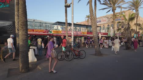 Ca&#39;n-Pastilla-Popular-Destino-De-Vacaciones-En-Mallorca,-Islas-Baleares,-España-Verano