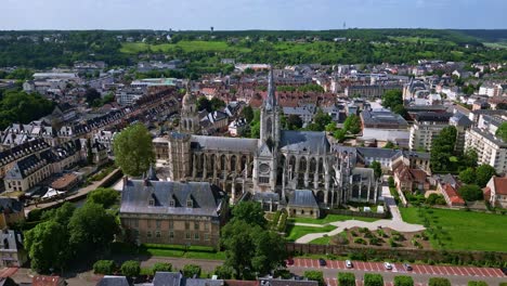 Catedral-De-Evreux,-Normandía-En-Francia