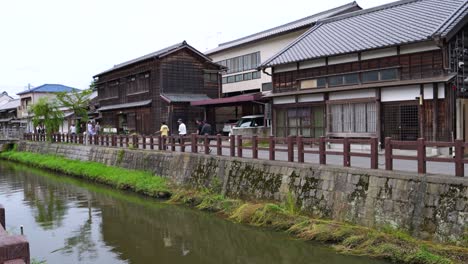 Ciudad-De-Sawara-Cerca-Del-Aeropuerto-De-Narita-En-Un-Día-Nublado