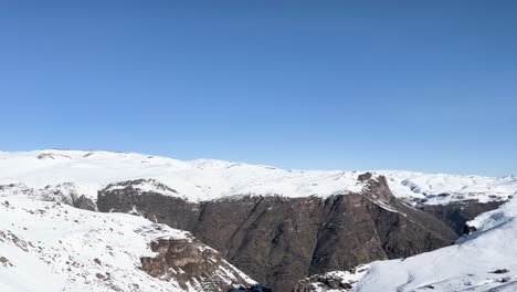 Farellones-Santiago-De-Chile-Río-Día-Naturaleza-Nieve-Luz-Del-Día