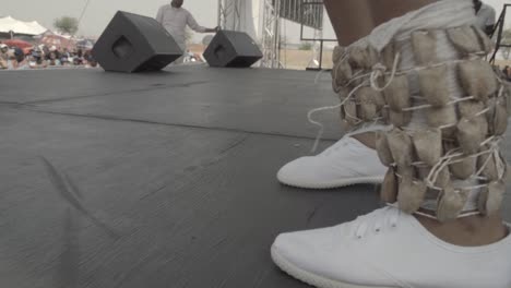 female-Zulu-dancers-feet-movement-in-slow-motion