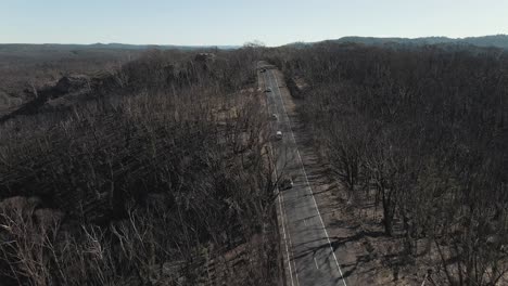 Forward-tracking-aerial-shot