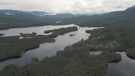 Norwegische-Berge-Und-Waldseen