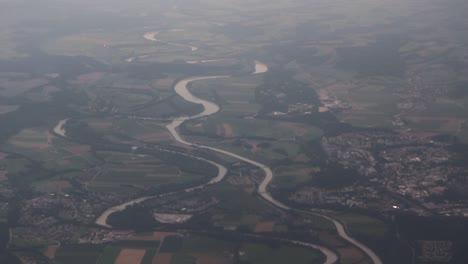 Vista-Aérea-Del-Paisaje-Europeo