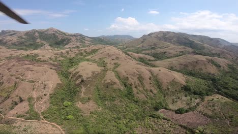 Helicopter-Flying-over-the-mountains