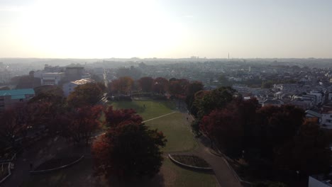 Skyline-Aerial-view-in-Yokohama