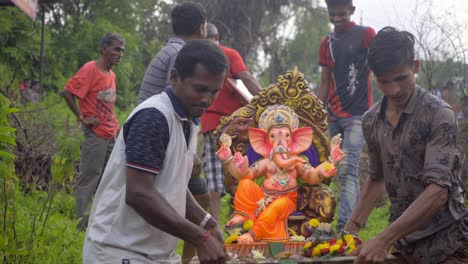 28th-august-Ganpati-visarga-Indian-festival-in-India-Maharashtra