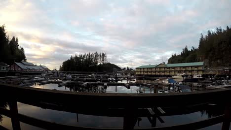 Timelapse-En-Un-Puerto-Deportivo-En-Canadá