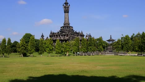 Bajra-sandhi-monument-at-Renon-Denpasar,-Bali,-November-07,-2020