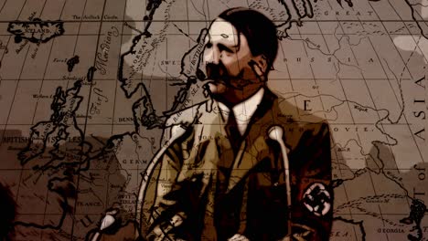 Superposición-De-Hitler-En-El-Fondo-Del-Mapa-De-Europa-De-La-Segunda-Guerra-Mundial