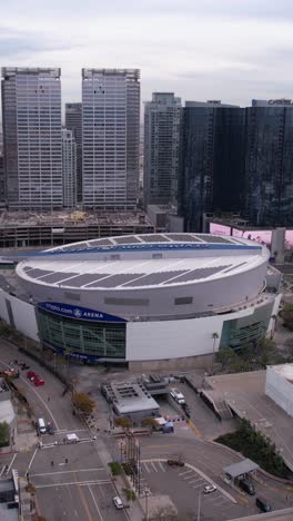 Los-Angeles-USA,-Vertical-Aerial-View-of-Crypto