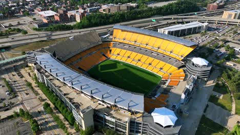 High-aerial-over-Acrisure-Stadium