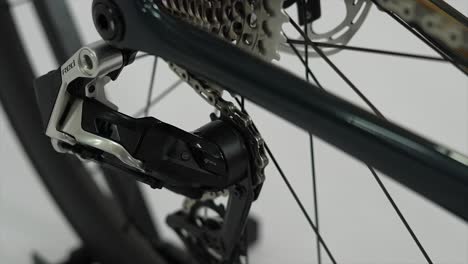 detail-of-modern-road-bicycle,-racing-bicycle,-electric-bicycle-pin,-Fork