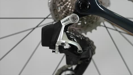 detail-of-modern-road-bicycle,-racing-bicycle,-Derailleur