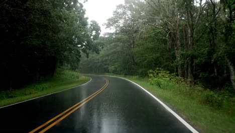 Handheld-footage-from-car-interior-during-intense-rainfall