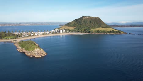 Monte-Maunganui-En-Tauranga,-Isla-Del-Norte,-Nueva-Zelanda