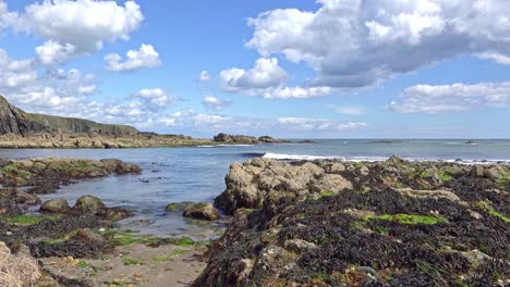 ireland-Epic-locations-peace-and-tranquility-coastal-landscape-incoming-tide-on-summer-day-Waterford-coast-Tankardstown