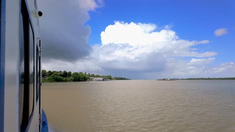 Panoramic-view-of-the-Amazon-River-from-a-boat's-perspective