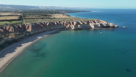 Kangaroo-Island,-Südaustralien,-Epische-Küste,-Drohnenansicht,-4k60