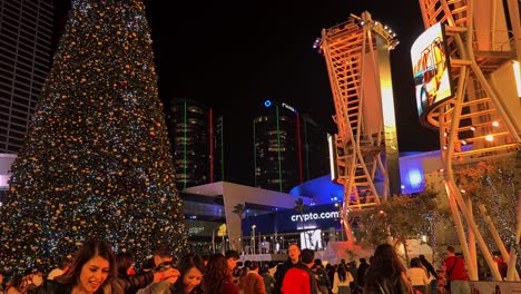 People-on-LA-Kings-Holiday-Ice-Rink-in-Front-of-Crypto