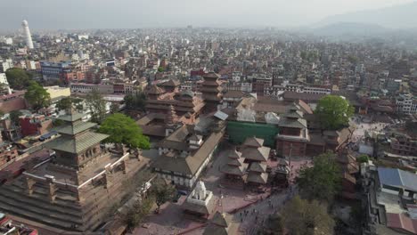 Plaza-Durbar-De-Basantpur-En-El-Valle-De-Katmandú