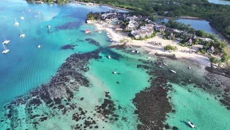 Strand-Pointe-D&#39;Esny-In-Port-Louis-Auf-Der-Insel-Mauritius,-Mauritius