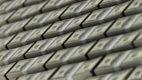 Sideview-of-Abstract-Stacks-of-100-US-Dollar-Bills-Amounting-to-Billions-Kept-in-Banks-and-Financial-Institutions