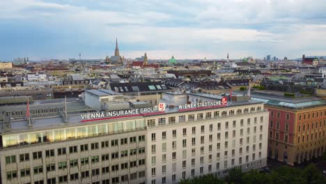 Vista-Panorámica-De-La-Ciudad-De-Viena-En-Austria