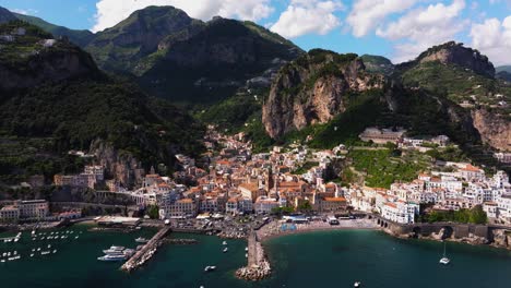 Amalfi-Coast-Italy---Amazing-Aerial-Establishing-Drone-Shot