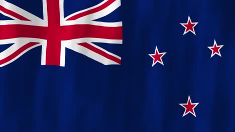 Neuseeland-Nz-Flagge-Land-Animation-3D-Symbol-Design-Wehend-Im-Wind-Bewegung-National-Patriotismus-Welt-Kultur-Emblem-Banner-Union-Jack-Rot-Weiß-Blau